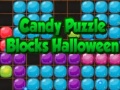 Hra Halloween Candy Puzzle Bloky