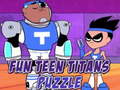 Hra Zábavná Hádanka Teen Titans