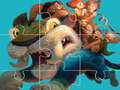 Hra Puzzle Croods