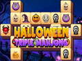 Hra Halloween Trojitý Mahjong