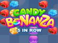 Hra Candy Bonanza: 5 v Řadě