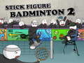 Hra Badminton Stick Figur 2