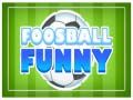 Hra Vtipný Stolní Fotbal