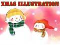 Hra Vánoční ilustrace