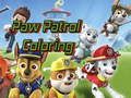 Hra Paw Patrol Vybarvování