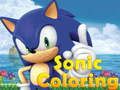 Hra Sonic Vybarvování
