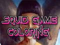 Hra Vánoční omalovánka Squid Game