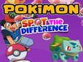 Hra Pokémon Najdi rozdíly