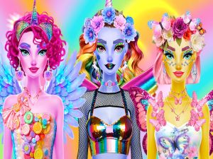 Hra Makeup: oslňující Divas