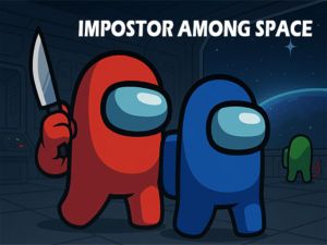 Hra Impostor a Axong Ace ve vesmíru