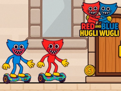 Hra Červená a modrá haggi waggie