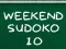 Hra Víkend Sudoku 10