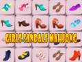 Hra Dívčí Sandály Mahjong