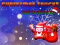 Hra Rozdíly v Vánočních Kamionech