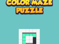Hra Puzzle barevného bludiště