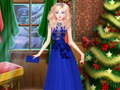 Hra Elsa Frozen: Vánoční oblékání