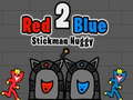 Hra Červený a Modrý Stickman Objetí 2