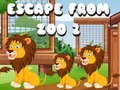 Hra Útěk z zoo 2