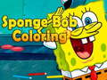 Hra Obrázek k vymalování Spongeboba