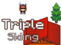 Hra Trojité Lyžování 2D