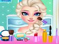 Hra Elsa: Dekorace a Makeup