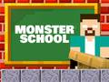 Hra Škola monster: Horské dráhy a parkour