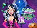 Hra Vampira Strašidelná Výzva Účesů