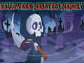 Hra Paměť Halloweenových Monsterů