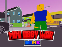 Hra Mini Obby Válečná Hra