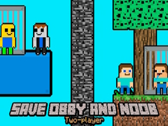Hra Zachraňte Obbyho a Nooba Dva Hráči