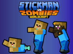 Hra Stickman vs Zombie WorldCraft