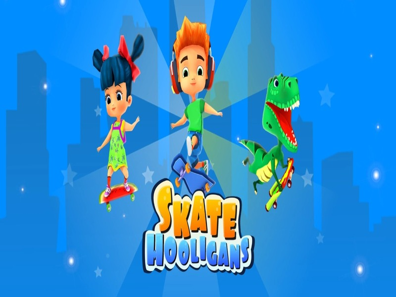 Hra Hooligans na skateboardu