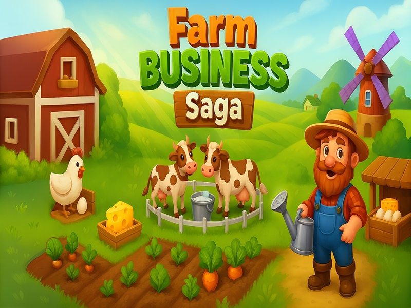 Hra Farm Business Saga