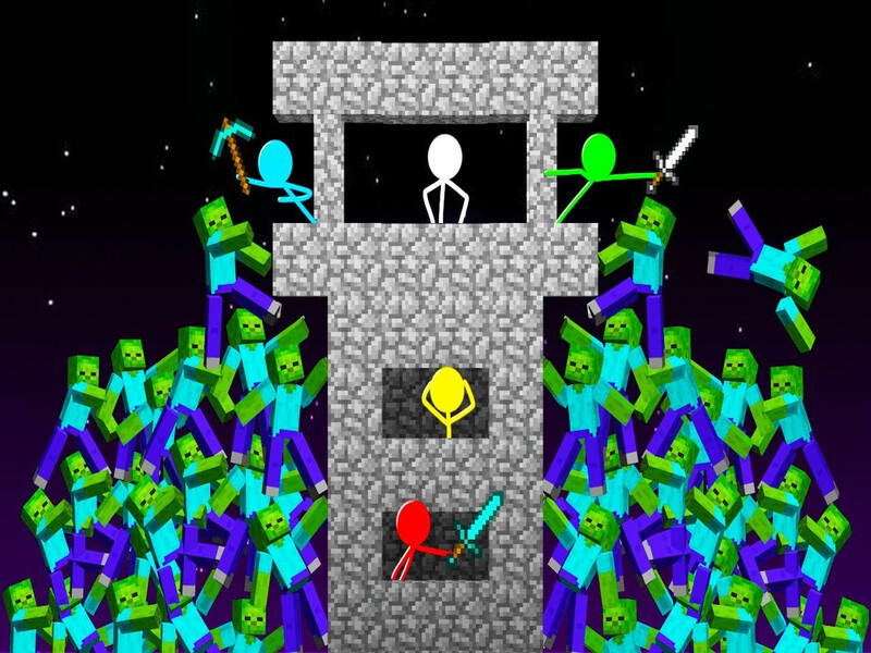 Hra Stext proti Zombie: Epic Battle