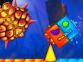 Hra Oheň a voda: Geometry Dash