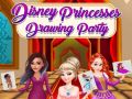 Hra Kreslící párty s princeznami Disney