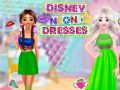 Hra Disney Neonové Šaty