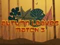 Hra Podzimní Listy Match 3