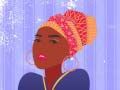 Hra Puzzle africké princezny