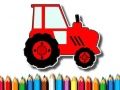Hra Snadné malování pro děti - Traktor