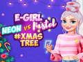 Hra Neon vs E Dívka #Dekorace Vánočního Stromu