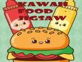 Hra Kawaii Jídlo Puzzle