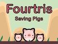 Hra Fourtris: Záchrana prasat