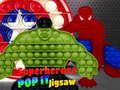Hra Superhrdinové Pop It Puzzle