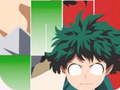 Hra Hrdinská Akademie Boku Anime Manga Hry S Klavírními Dlaždicemi