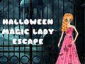 Hra Únik Halloweenské Magické Dívky