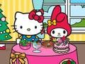 Hra Vánoční večeře s Hello Kitty a přáteli