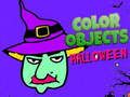 Hra Barevné objekty Halloween