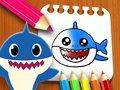 Hra Omalovánka Baby Shark