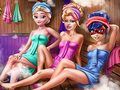 Hra Super dívky: sauna skutečného života